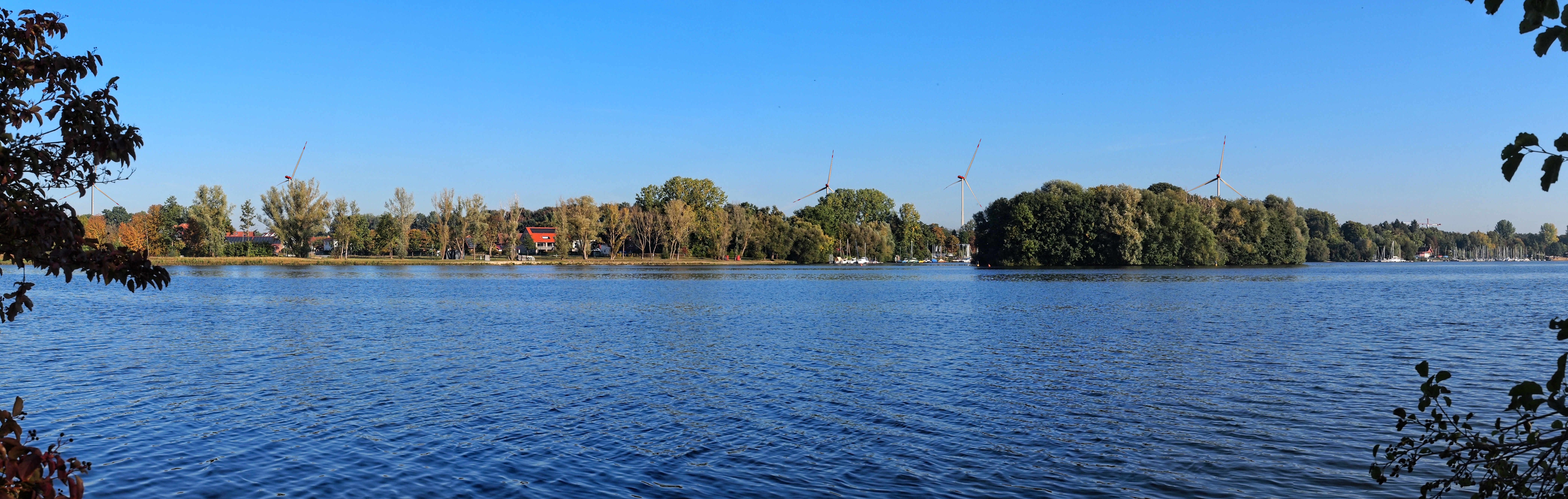 (5) Illustration: Blick auf Sande vom Gut Lippesee aus